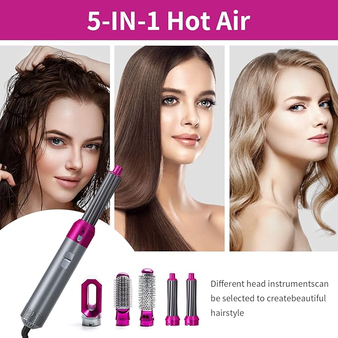 Marketplace Gulf™ Hot Hair Brush 5 in 1 – فرشاة الشعر الساخنة 5 في 1