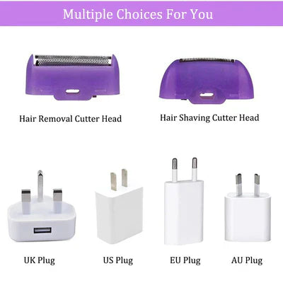 Marketplace Gulf™Purple Epilator – آلة إزالة الشعر البنفسجية