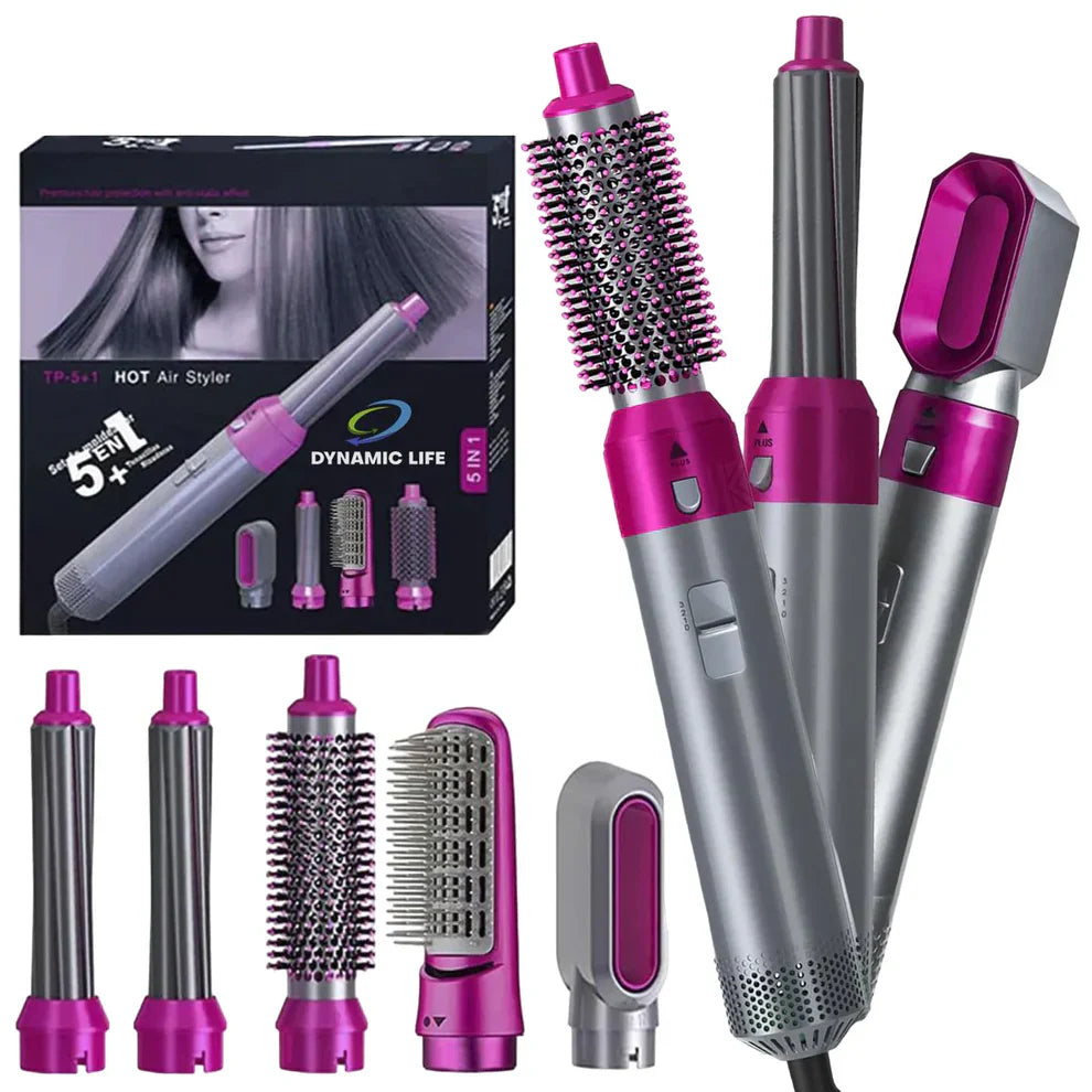 Marketplace Gulf™ Hot Hair Brush 5 in 1 – فرشاة الشعر الساخنة 5 في 1