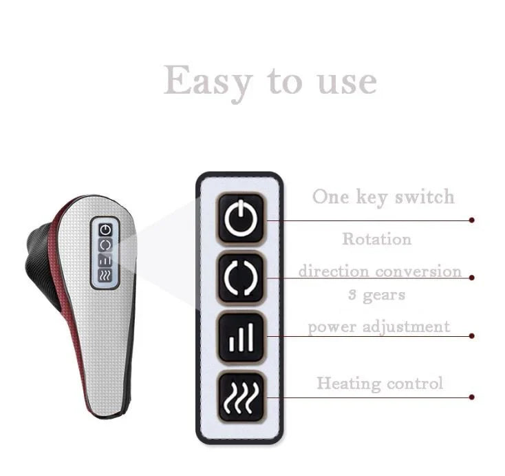 Marketplace Gulf™ Red Pillow Massager – جهاز تدليك الوسادة الحمراء