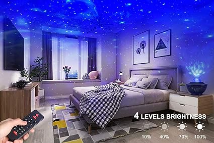 Marketplace Gulf™ Galaxy Ocean Light Projector – بروجكتر ضوء المجرة والمحيط