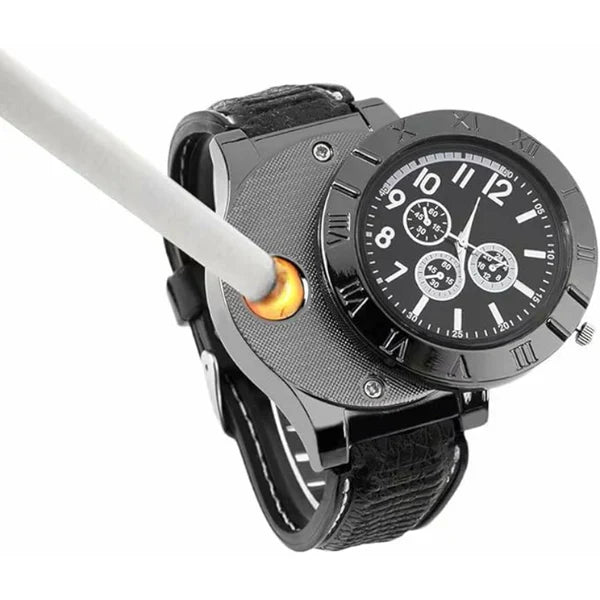 Marketplace Gulf™Men's Military USB Lighter Watch
