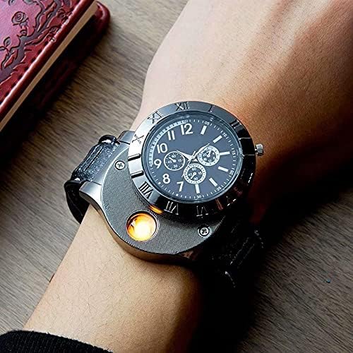 Marketplace Gulf™Men's Military USB Lighter Watch