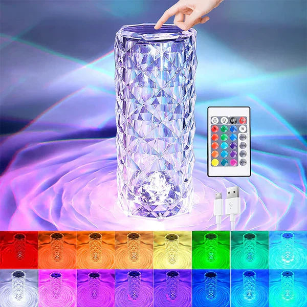Marketplace Gulf™LED Crystal Table Lamp