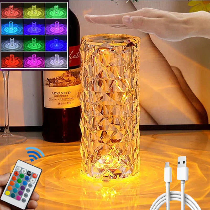 Marketplace Gulf™LED Crystal Table Lamp